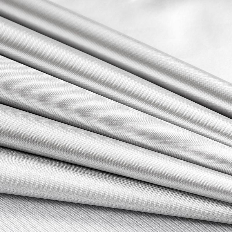 لون التفتا مع طلاء الفضة-07