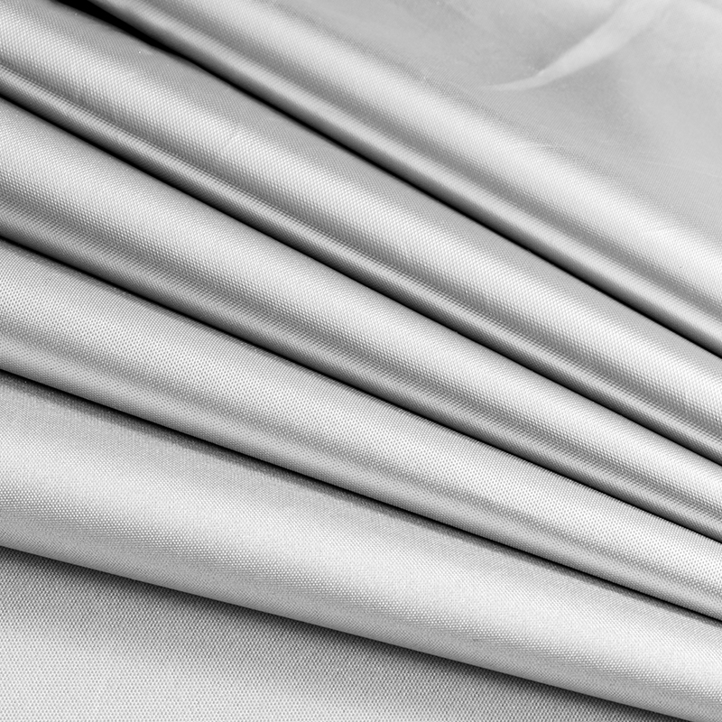 لون التفتا مع طلاء الفضة-07